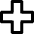 Medical Cross Sign Healthcare Icon from Core Remix Set