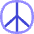 Peace Symbol icon - Free transparent PNG, SVG. No sign up needed.