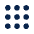 Dot Grid Fill Icon from Mingcute Fill Set