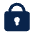 Lock Fill Icon from Mingcute Fill Set