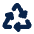 Recycle Fill Icon from Mingcute Fill Set