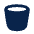 Wastebasket Fill icon - Free transparent PNG, SVG. No sign up needed.