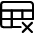 Delete Table Margin Icon from Ultimate Regular Set