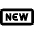 New Banner Sign Icon from Nova Line Icon Set