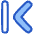 Arrow Chevron First Page Icon from Plump Duo Set