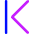 Arrow Chevron First Page Icon from Core Neon Set