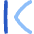 Arrow Chevron First Page Icon from Flex Flat Set