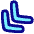 Arrows Chevrons More Down Icon from Plump Pop Set