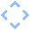 Arrows Chevrons Open Run Icon from Sharp Flat Set