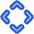 Arrows Chevrons Open Run Icon from Plump Duo Set