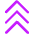 Arrows Chevrons Stat Icon from Core Neon Set