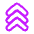 Arrows Chevrons Stat Icon from Plump Neon Set