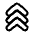 Arrows Chevrons Stat Icon from Plump Line Set