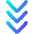 Arrows Chevrons Stat Minus Icon from Flex Gradient Set