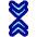 Arrows Chevrons Unfold Less Double Icon from Plump Pop Set