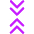 Arrows Chevrons Unfold Less Double Icon from Core Neon Set