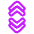 Arrows Chevrons Unfold More Double Icon from Plump Neon Set