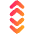 Arrows Chevrons Unfold More Double Icon from Plump Gradient Set