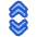 Arrows Chevrons Unfold More Double Icon from Plump Duo Set