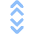 Arrows Chevrons Unfold More Double Icon from Core Flat Set