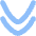 Double Tailless Line Arrow Down Icon from Flex Flat Set