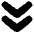 Double Tailless Line Arrow Down Icon from Plump Solid Set
