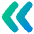 Double Tailless Line Arrow Left Icon from Plump Gradient Set