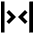 Tailless Line Arrow Shrink Horizontal 2 Icon from Sharp Remix Set
