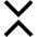 Tailless Line Arrow Shrink Vertical Icon from Sharp Remix Set