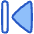 Arrow Caret First Page Icon from Plump Duo Set