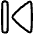 Arrow Caret First Page Icon from Plump Line Set
