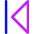 Arrow Caret First Page Icon from Core Neon Set