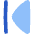 Arrow Caret First Page Icon from Flex Flat Set