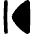Arrow Caret First Page Icon from Flex Solid Set