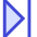Arrow Caret Last Page Icon from Sharp Duo Set