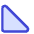 Tailless Triangle Arrow Bottom Left Icon from Core Duo Set | Free Download as SVG Vector and Transparent PNG | Streamline icons