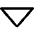 Tailless Triangle Arrow Down 1 Icon from Core Line Set