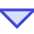 Tailless Triangle Arrow Down 1 Icon from Sharp Duo Set