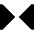 Tailless Triangle Arrow Shrink Horizontal 1 Icon from Sharp Remix Set