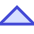 Tailless Triangle Arrow Up 1 icon - Free transparent PNG, SVG. No sign up needed.