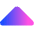 Tailless Triangle Arrow Up 1 Icon from Core Gradient Set | Free Download as SVG Vector and Transparent PNG | Streamline icons