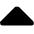 Tailless Triangle Arrow Up 1 icon - Free transparent PNG, SVG. No sign up needed.