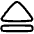 Tailless Triangle Arrow Up 2 Icon from Plump Line Set
