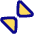 Triangle Arrows Chevrons Collapse Content Icon from Plump Pop Set