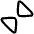 Triangle Arrows Chevrons Collapse Content Icon from Plump Line Set