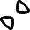 Triangle Arrows Chevrons Collapse Content Icon from Flex Line Set