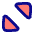 Triangle Arrows Chevrons Expand Content Icon from Plump Pop Set