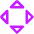 Triangle Arrows Chevrons Open Run Icon from Core Neon Set