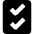 Task Checklist Icon from Nova Solid Set