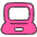 Labtop Icon from Stickies Colors - Free Set